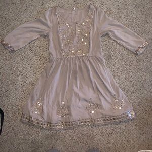 Free People beaded and embroidered dress